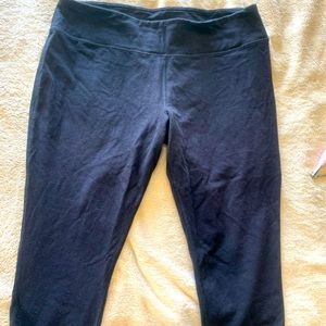 Black Capri Legging - 2X